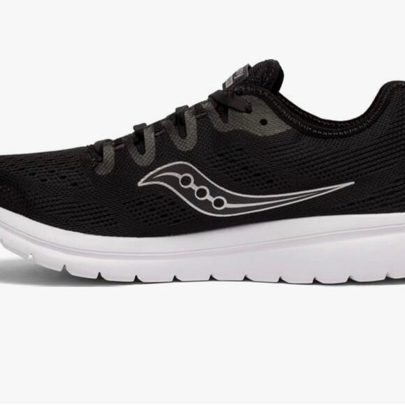 Saucony Versafoam Flare Women Running/Athletic Shoes Size 7 Black Knit Comfort - Picture 5 of 8